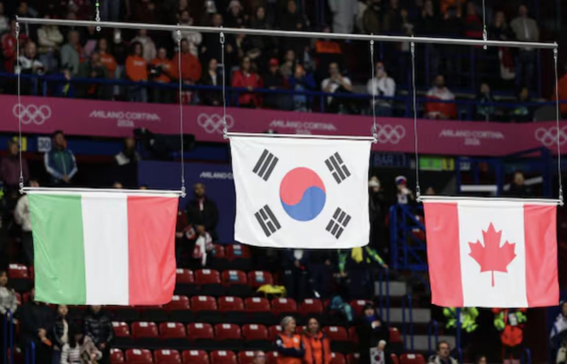 九游平台-重大错误，印制错误的韩国国旗被升起4次，国际奥委会已致歉